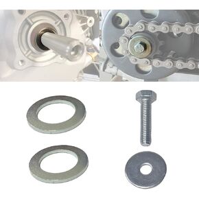 Minibike Clutch Spacer Shim Washer and Clutch Bolt Washer with 3/4" Shaft for Coleman CT200U,CT200U EX, Axis M200 BT200X RB200