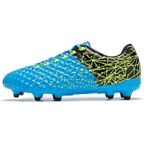 Men's Soccer Cleats Outdoor Football Shoes Durable Firm Ground Lightweight Adult Rugby Boots
