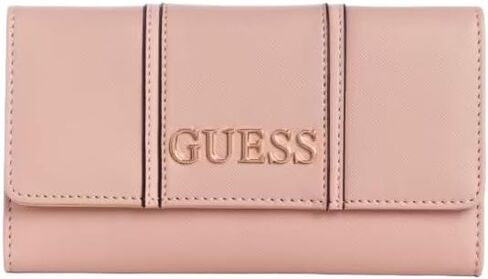 حقيبة كلاتش Zadora رفيعة من الجلد الصناعي من GUESS Factory in Saudi Arabia