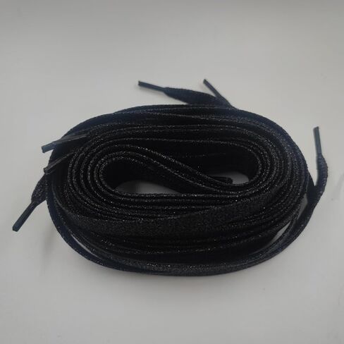 Flat Shoelaces for Sneakers Glitter Shiny Shoe laces Different Lengths of 5 Pairs Shoelaces in Saudi Arabia