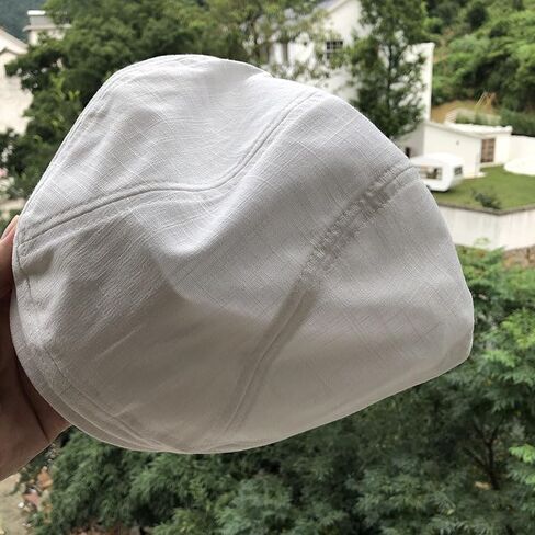 Ultra-Light Breathable Linen Flat Cap - Unisex Newsboy Hat, Summer Ivy Cap for Men and Women, Classic Lightweight Gatsby Hat in Saudi Arabia