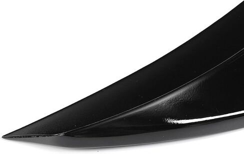 جناح خلفي للسيارة متوافق مع سلسلة 2012-2018 BMW F30 3 و2014-2019 F80 M3 سيدان، طراز PSM منقار البط لـ 318i 320i 325i 328i 330i 335i 340i، شفة جناح عالية الركل (أسود لامع) in Kuwait