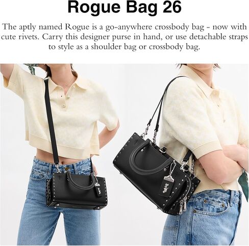 Coach Rogue Bag 26, Black in Saudi Arabia