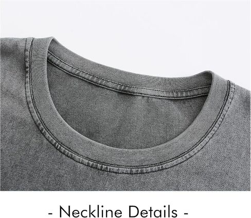 Mens Oversized T Shirts Acid Wash Loose Fit Vintage Washed Tee Shirt Short Sleeve Streetwear Casual T-Shirts in Saudi Arabia