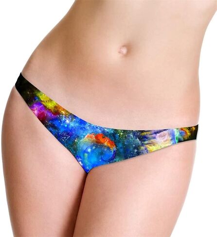Funny Underwear Women Sexy Breathable High Cut Panties Low Rise Cheeky Hipster S-3XL in Saudi Arabia