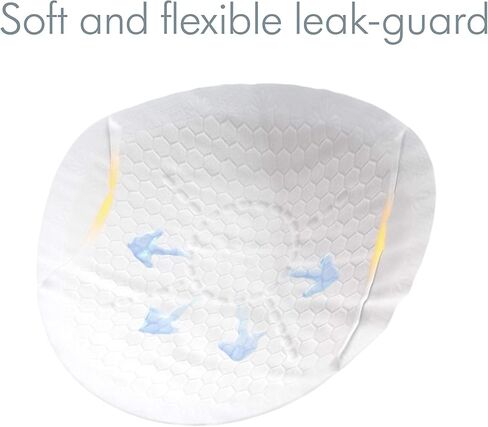Medela Safe & Dry Ultra Thin Disposable Nursing Pads, 60 Count Breast Pads for Breastfeeding, Leakproof Design, Slender and Contoured for Optimal Fit and Discretion(Pack of 1) in Kuwait