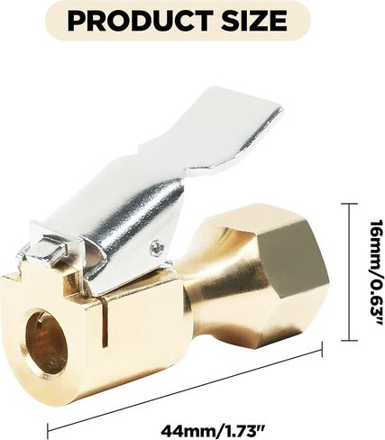 عبوتان من ظرف الهواء، NPT أنثى تدفق مغلق مستقيم قفل على ظرف الإطار مع مشبك، ظرف هواء مغلق عالي التحمل، يناسب معظم منفاخ الهواء خرطوم الهواء الضاغط in Kuwait