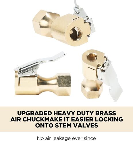 عبوتان من ظرف الهواء، NPT أنثى تدفق مغلق مستقيم قفل على ظرف الإطار مع مشبك، ظرف هواء مغلق عالي التحمل، يناسب معظم منفاخ الهواء خرطوم الهواء الضاغط in Kuwait