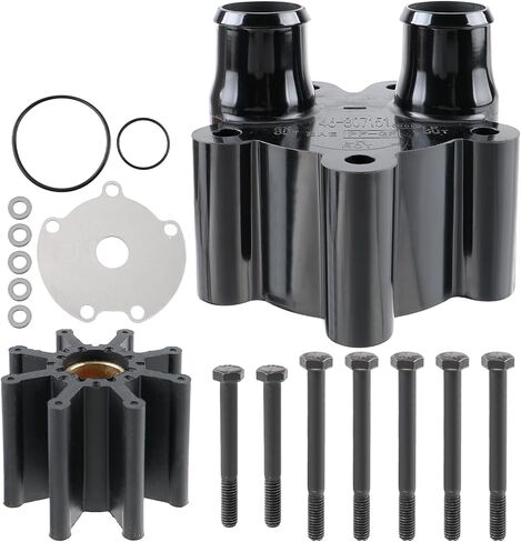 Water Pump Impeller Kit 46-807151A14 Replacement Fit for Mercury Mercruiser Bravo Replaces 18-3150 in Saudi Arabia