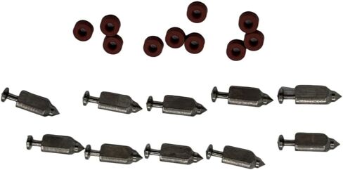 #398188#281144-10PK Pack of 10 Carburetor Float Needle Seat kit 83400 83412 90700 91700 93400 Premium and Durable Replacement Parts New in Saudi Arabia