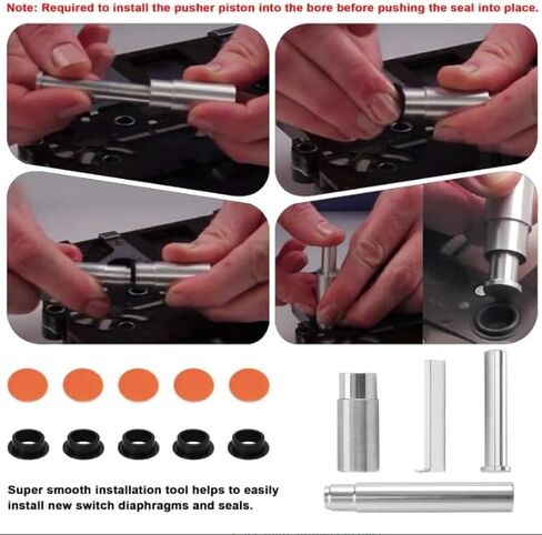 124740-TL30 Pressure Switch Installation Tool Kit Works with F/124740-30K, Perfectly Fits for GM Transmissions 6L45 6L50 6L80 6L90 & 1st Gen 6T70 6T75 in Saudi Arabia