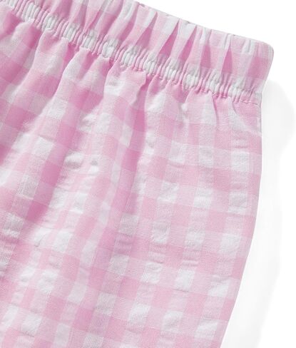Y2k Women Plaid Gingham Boxer Shorts Wide Leg Checkered Striped Pajama Boxers Low Rise Lounge Pj Bottoms Sleep in Saudi Arabia