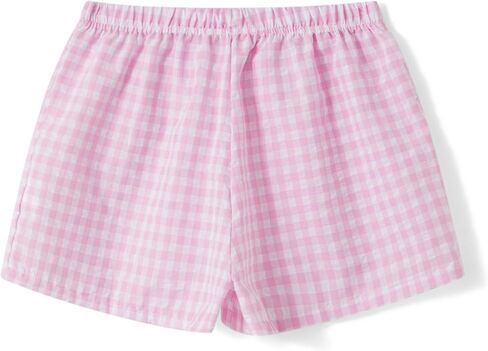 Y2k Women Plaid Gingham Boxer Shorts Wide Leg Checkered Striped Pajama Boxers Low Rise Lounge Pj Bottoms Sleep in Saudi Arabia