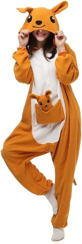 Unisex Adult Onesie Pajamas Cosplay Animal One Piece Halloween Costume Sleepwear Homewear in Saudi Arabia