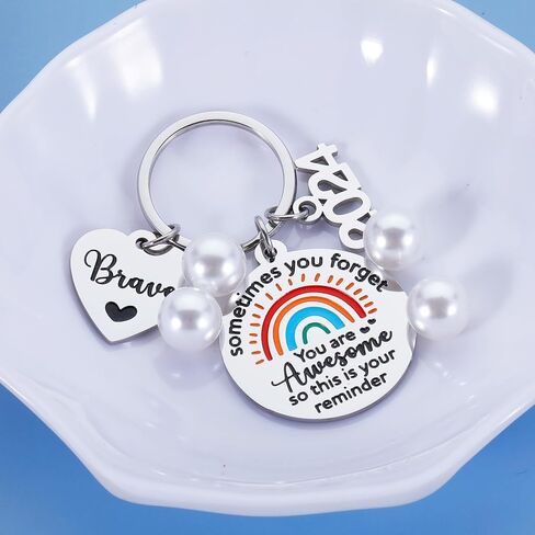 GGOJAGST 5th Grade First Day of School Supplies for Teen Boys Girls, Back to School Gifts for Kids, First Grade School Supplies for Teen Boys Girls, Rainbow Good Luck Keychain, Senior 2024 Gift in Saudi Arabia