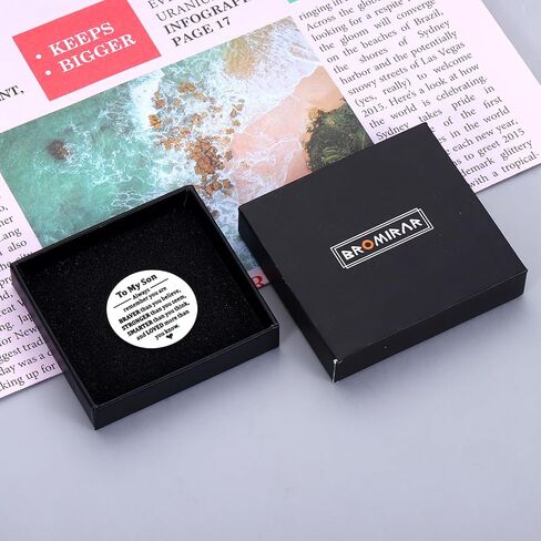 Back to School Off to College Gifts, Son Gifts for High School Seniors, To My Son Pocket Hug Keychain, Adult Son Gift Ideas, Son Birthday Gifts from Mom Dad, Long Distance Relationship Gifts for Son in Saudi Arabia