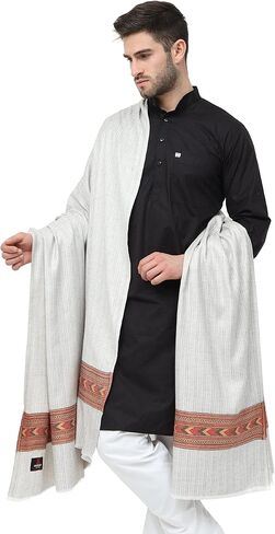 شال Lohi/شال رجالي من الصوف الناعم الدافئ من Bunkaar (50 بوصة × 100 بوصة) in Saudi Arabia