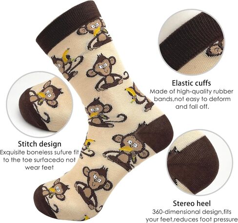 Cool Gifts Socks Men's Women's Crew Cotton Socks Funny Crazy Novelty Sock in Saudi Arabia