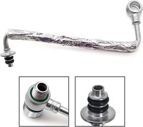 4Pcs Turbo Oil Return Drain & Oil Feed Pipe Kit Compatible with Chevy Cruze Sonic Trax Compatible with Buick Encore 2011-2021 Replace 55587854 5569839 25198546 555592600 55568031 55567067 in Saudi Arabia