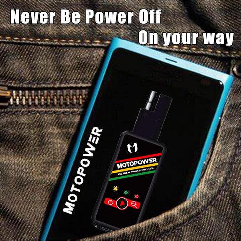 MOTOPOWER MP0620B 4.2Amp دراجة نارية شاحن USB مزدوج SAE إلى محول USB مع التحكم في مفتاح مراقبة البطارية in Kuwait