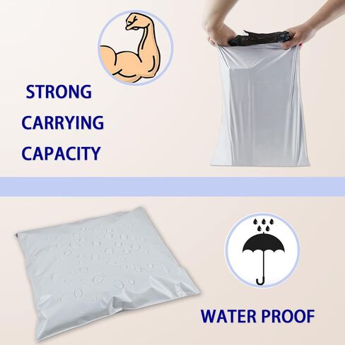 Shipping Bags for Clothing,Poly Mailers for Small Business,Plastic Mailing Bags,4 Models Combined 100PCS Shipping Envelopes for Clothing,C5 A4 B4 A3Poly Bags for Shipping Package Bags White in Saudi Arabia