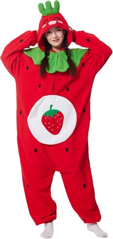 Adult Onesie Orange Costume Pajamas Cosplay Fruits Homewear Halloween Unisex Sleepwear Jumpsuit for Men Women in Saudi Arabia