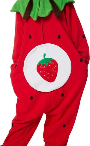 Adult Onesie Orange Costume Pajamas Cosplay Fruits Homewear Halloween Unisex Sleepwear Jumpsuit for Men Women in Saudi Arabia