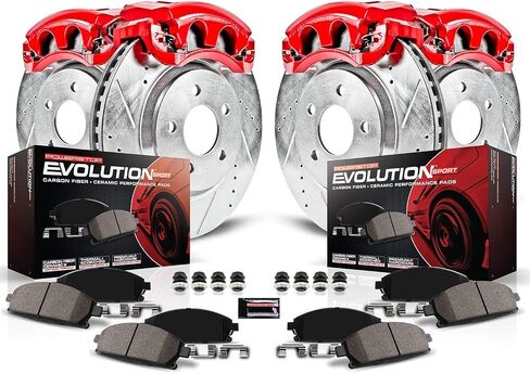 Power Stop KC1544 1-Click Performance Brake Kit with Caliper in Saudi Arabia