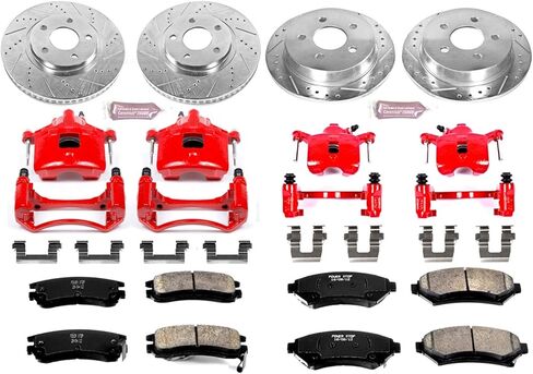 Power Stop KC1544 1-Click Performance Brake Kit with Caliper in Saudi Arabia