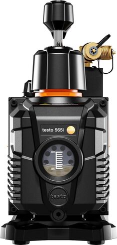testo 565i Smart Vacuum Pump (10 CFM) - Smart AC Vacuum Pump for Automated Evacuations Includes Integrated Decay Test - A/C Vacuum Pump 283 l/min - App Operation in Kuwait