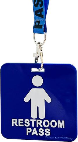 GIFTEXPRESS 12 Piece Hall Pass Lanyards and School Passes Boys and Girl Bathroom Passes in Saudi Arabia