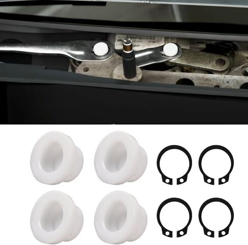 OICCTBF جلبة ربط ممسحة الزجاج الأمامي، مجموعة أدوات إصلاح ممسحة السيارة البلاستيكية والشجيرات الدائرية لأودي Q7 2006-2022 in Kuwait