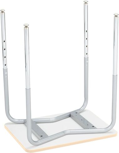 Learniture Adjustable Height Student Desk with Book Box, Open Front School Desk with Storage and Adjustable Legs, Maple/Black in Saudi Arabia