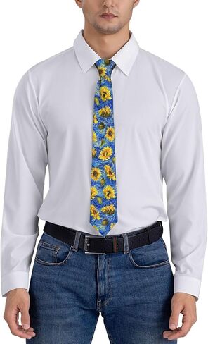 Wifi Symbol Men's Ties 3.1" Classic Silk Mens Neckties Novelty Soft Neck Tie For Formal Busines in Kuwait