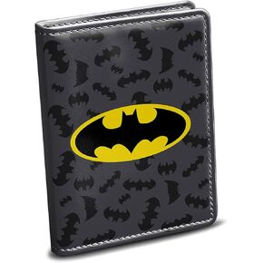 Batman Gift Batman Fans Writing Notebook Batman Movies Lover Gift Superhero Leather Journal Notebook Batman Logo Lined Journal Diary (Journal-Bat Style 1)