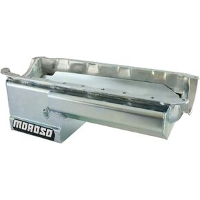 Moroso 21049 Steel Wet Sump Oil Pan for Chevy Big-Block Engines