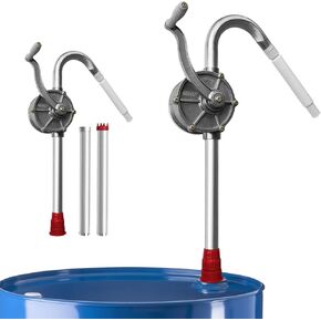 5-55 gallon drum pump，Aluminum Adjustable length barrel pump ， Hand Transfer Pump for Diesel, gasoline, kerosene, lubricating oil, hydraulic oil