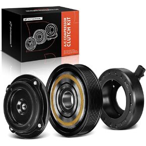 A-Premium Air Conditioner AC Compressor Clutch Kit Compatible with Toyota Camry 2002-2006, Highlander 2001-2007, Solara 2002-2008, 2.4L