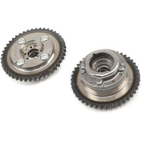 2710501500 2710501400 2pcs Exhaust & Intake Camshaft Adjuster Actuators Fit for 2012-2014 C250 1.8L, Fit for 2012-2014 SLK250 1.8L, Replace OE 2710501500 2710501400