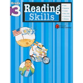 Reading Skills: Grade 3 (Flash Kids Harcourt Family Learning)