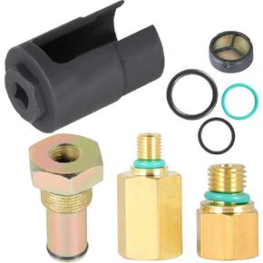 6.0 High Pressure Oil Pump IPR Valve Air Test Fitting Tool Replacement for 2003-2010 Ford 6.0L V8 Diesel Turbocharged Modles