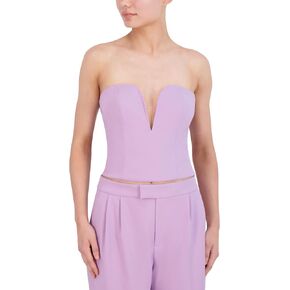 BCBGMAXAZRIA Women's Sweetheart Neck Strapless Corset Top