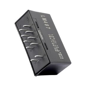 LM487 LED Flasher Relay, 10383321 15231201 Turn Signal Relay, Replacement for Chevy GMC Cadillac Hummer 2003-2007 Select Models, Warning and Turn Signal Flasher for GMT800 Platform, black