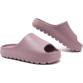 Cloud Slides for Women,Unisex EVA Soft Recovery Slides,Thick Sole Open Toe Mens Pillow Slides Shower Shoes Outdoor&Indoor House Slippers