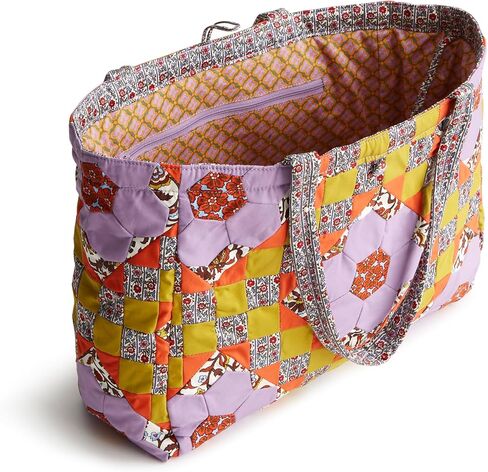 Vera Bradley Women's Cotton Small Hathaway Tote in Saudi Arabia