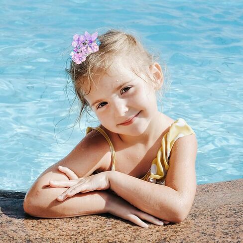 Purple Small Seashell Headband Cute Mini Starfish Hairband for Little Girls Princess Head Band with Hair Comb Birthday Decoration Starfish Seashell Mermaid Hair Accessories for Themed Party in Saudi Arabia