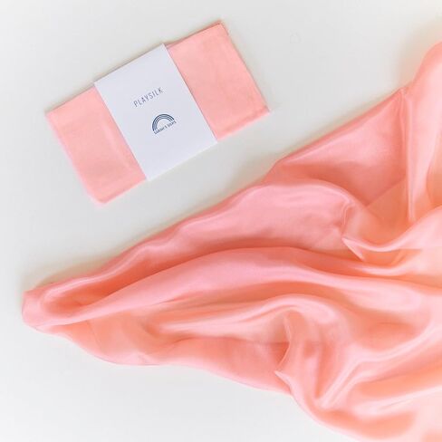 Sarah's Silks Peach Playsilk in Kuwait