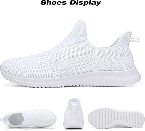 WXQ Men's Slip On Comfort Walking Shoes Ultra Lightweight Breathable Running Tennis Athletic Gym Workout Non Slip Athletic Fashion Sneakers in Saudi Arabia
