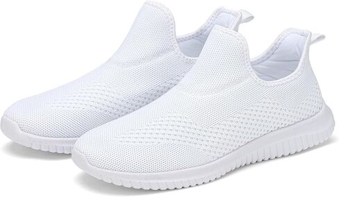WXQ Men's Slip On Comfort Walking Shoes Ultra Lightweight Breathable Running Tennis Athletic Gym Workout Non Slip Athletic Fashion Sneakers in Saudi Arabia