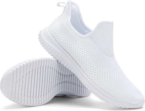 WXQ Men's Slip On Comfort Walking Shoes Ultra Lightweight Breathable Running Tennis Athletic Gym Workout Non Slip Athletic Fashion Sneakers in Saudi Arabia